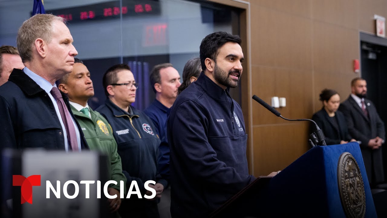 Mamdani informa sobre la fuerte tormenta invernal