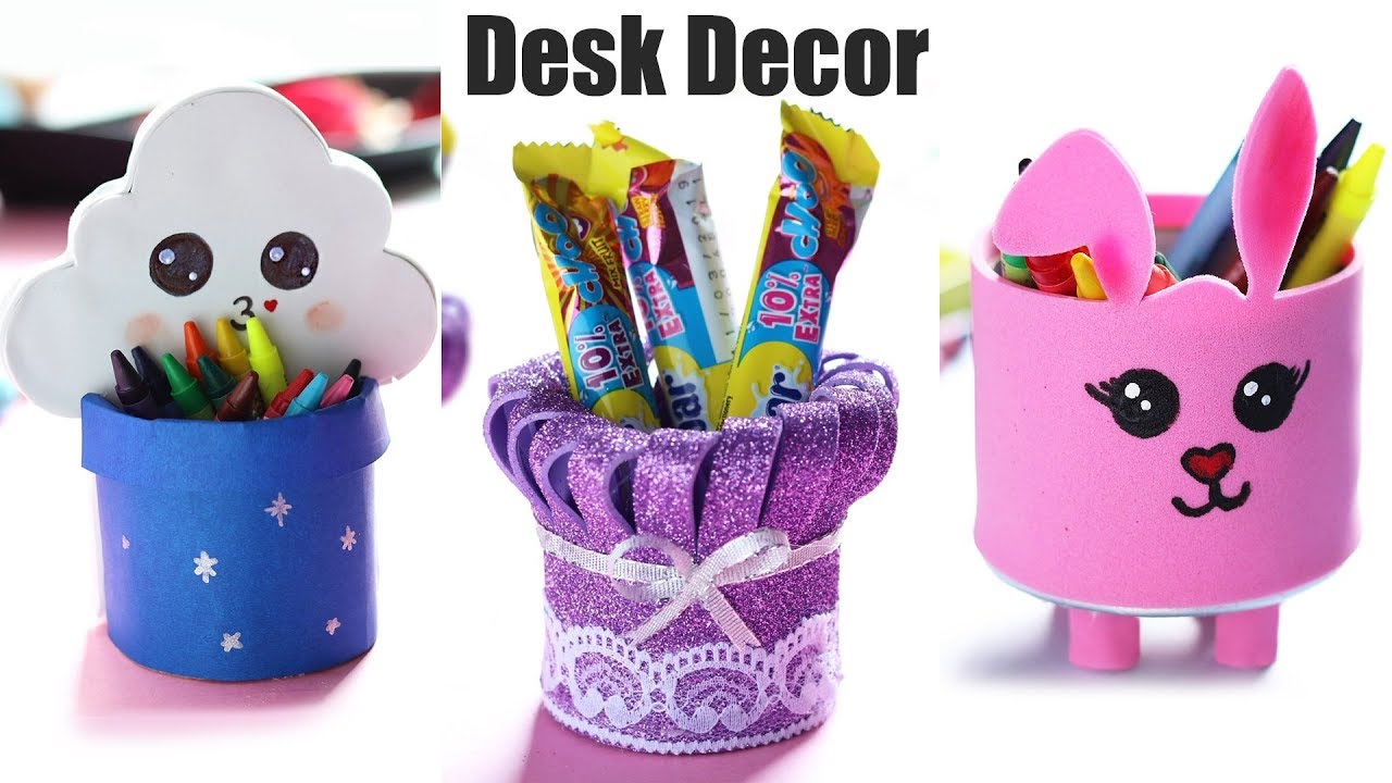 DESK ORGANIZATION IDEAS | Desk Organizer | Desk Decor