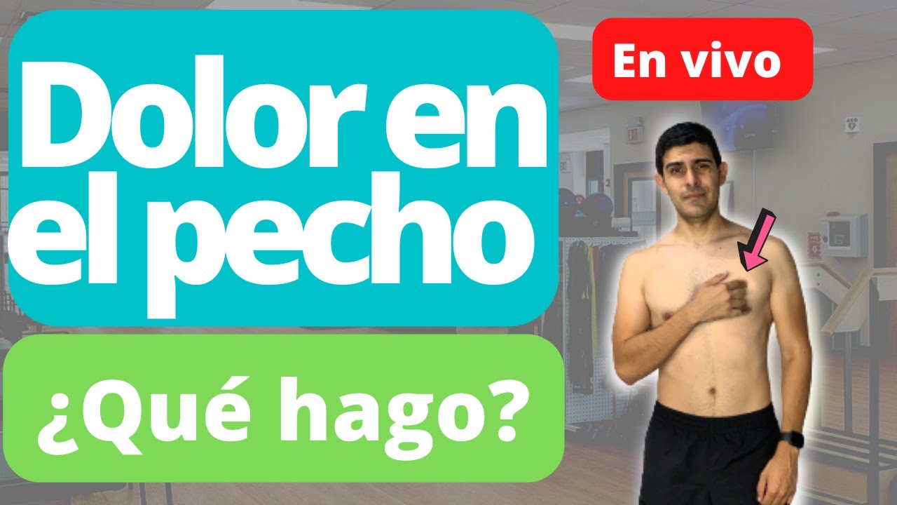 DOLOR EN EL PECHO el mejor ejercicio para aliviar el dolor en el pectoral