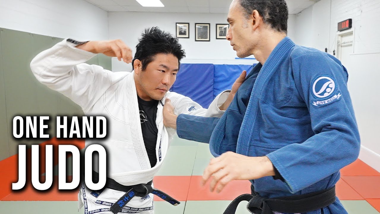 Is One Hand Enough for a Judo or BJJ Takedown System?