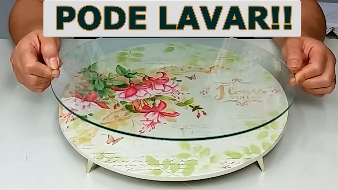 Como fazer Decoupage em MDF com papel Slim Paper