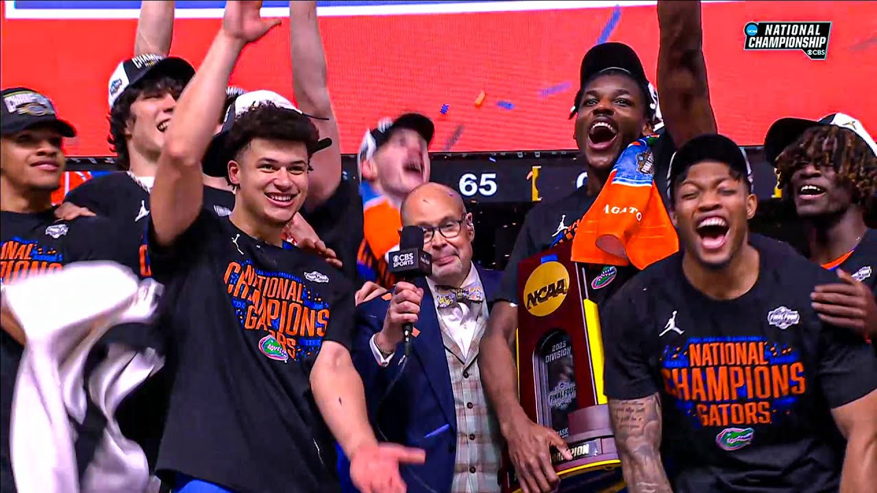 FULL Trophy Presentation Ceremony - 2025 NCAA Championship 🏆