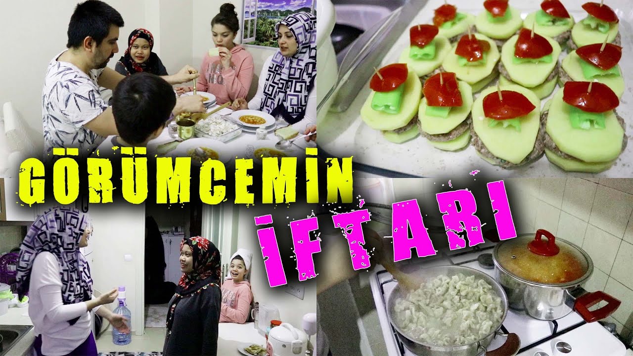GÖRÜMCEM BİZE İFTAR HAZIRLADI!!! BEĞENDİM Mİ?