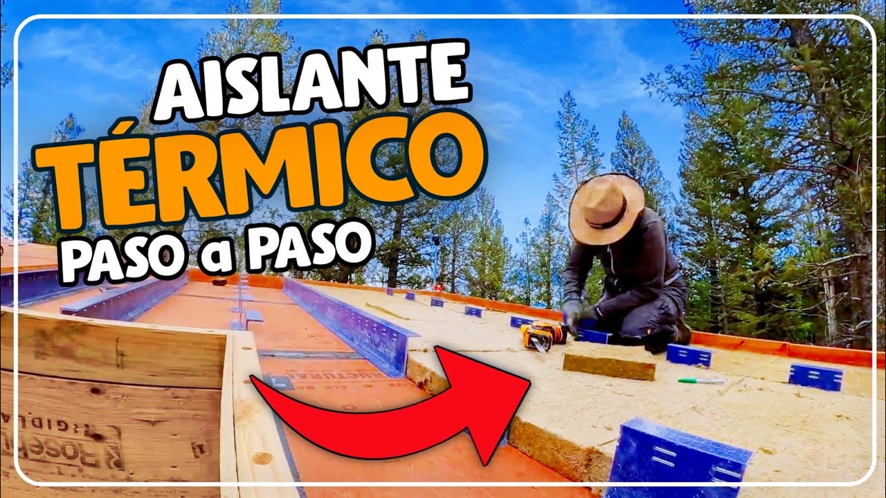 ¿Cómo Instalar Aislante Térmico en un Techo? | Aislamiento Térmico