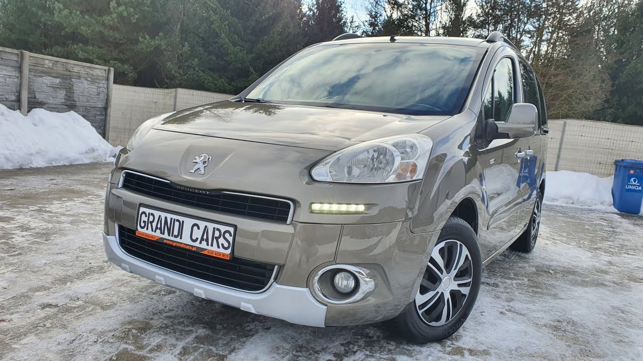 Peugeot Partner II 2013 1.6 eHDI 92KM Tepee Prezentacja Samochodu #peugeotpartner