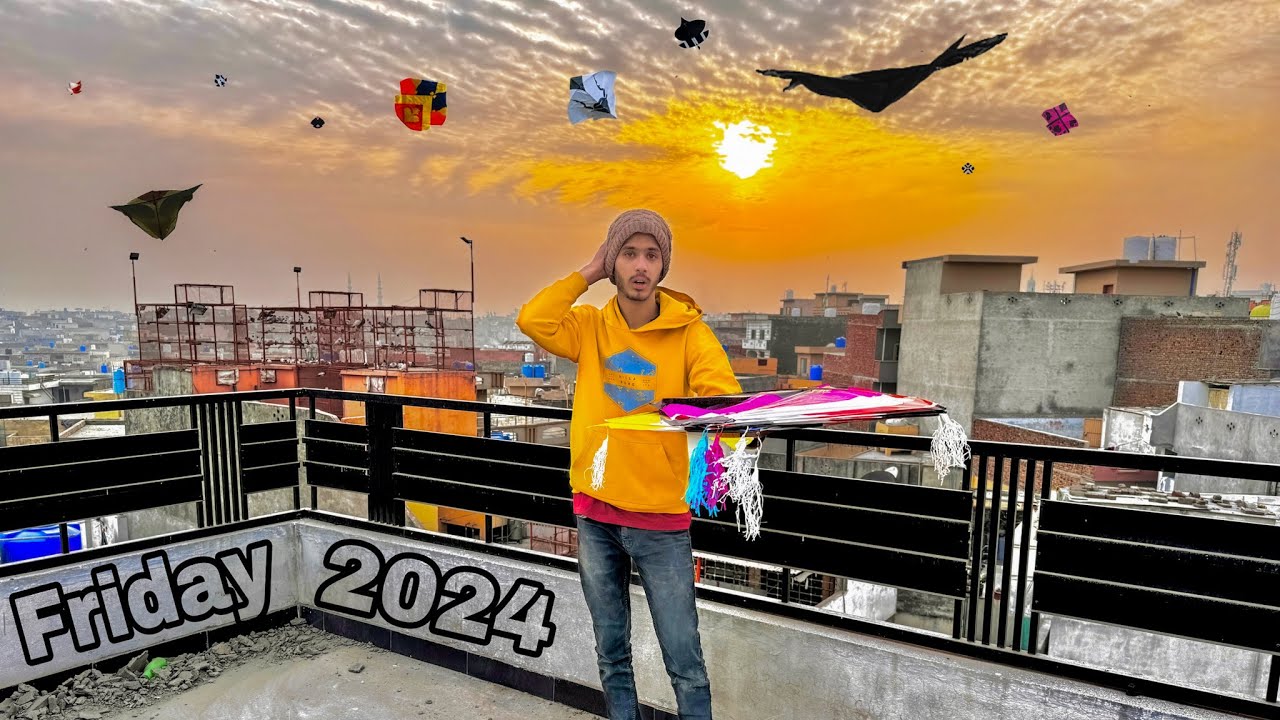 2024 Friday in Rawalpindi 🤩 40 No Chemical ny patang-bazo ko rula dia 🤣