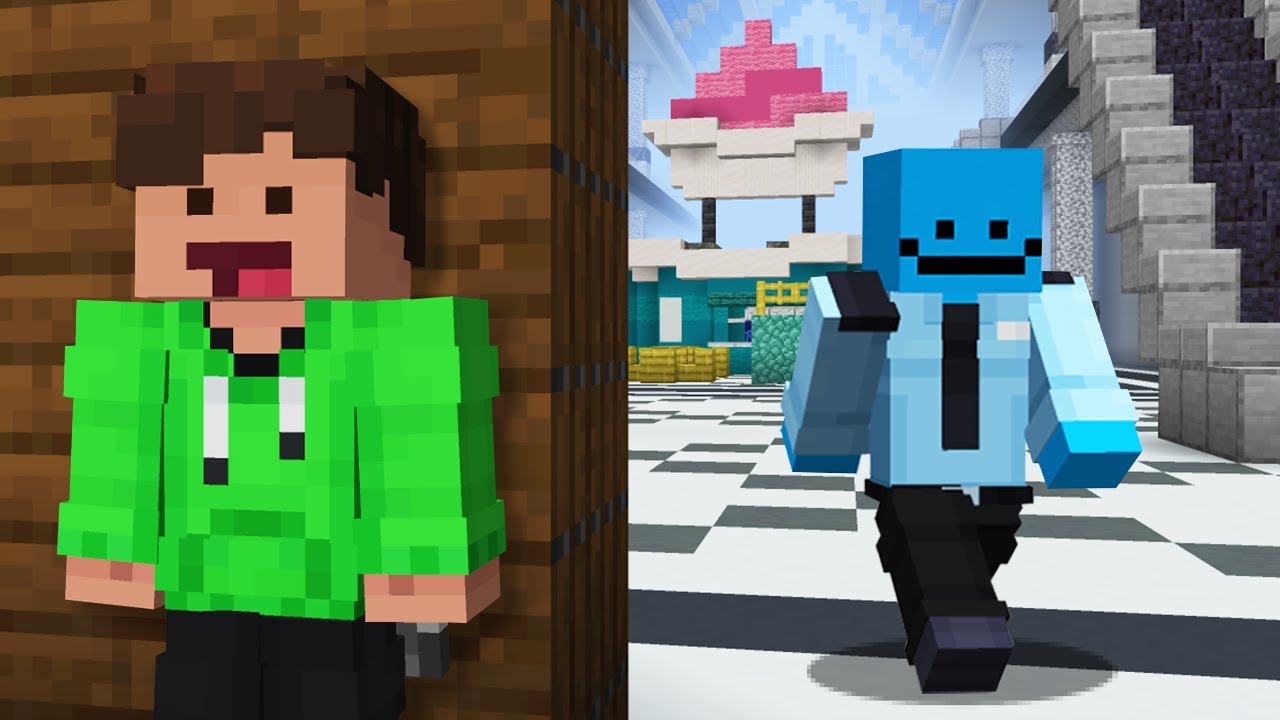 Överlev 7 dagar i ett Minecraft köpcentrum