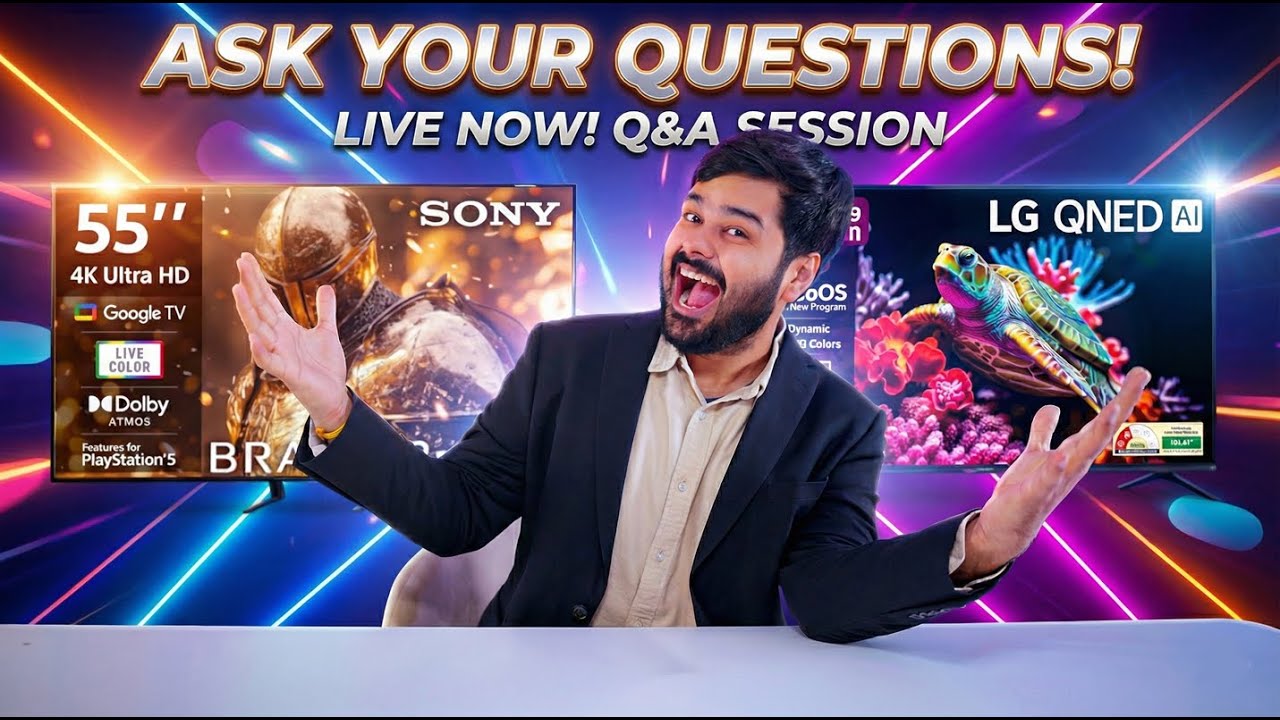 Ask Your Questions! LIVE Q&A Session on BEST TV, Home Appliances, Tablet [Top Brands] 🛍️