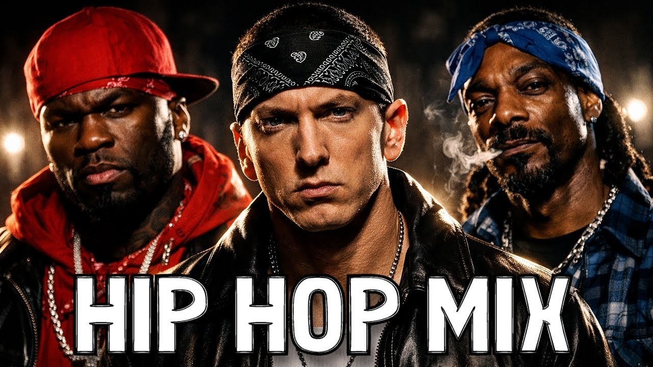 Eminem, 50 Cent, Snoop Dogg, 2Pac, Biggie, Dr. Dre, Ice Cube, Lil Wayne, Diddy, Jay-Z - HIP HOP MIX