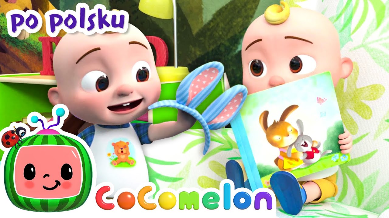 Zajączek Szaraczek | CoComelon po polsku 🍉🎶 Piosenki dla dzieci