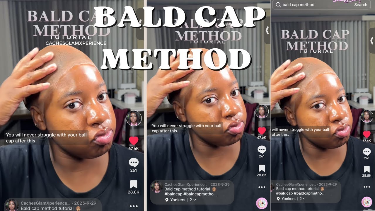 BALD CAP METHOD TUTORIAL|BEGINNER FRIENDLY