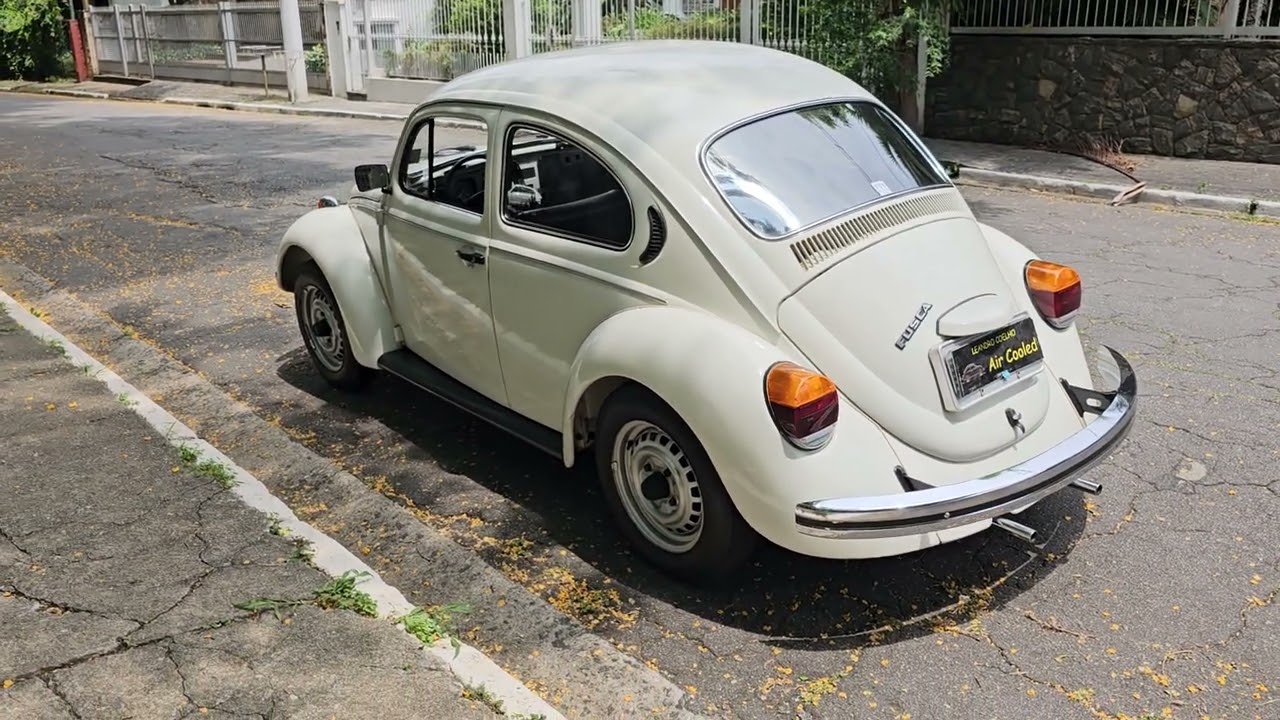 Fusca 1983 com a pintura original de fábrica!