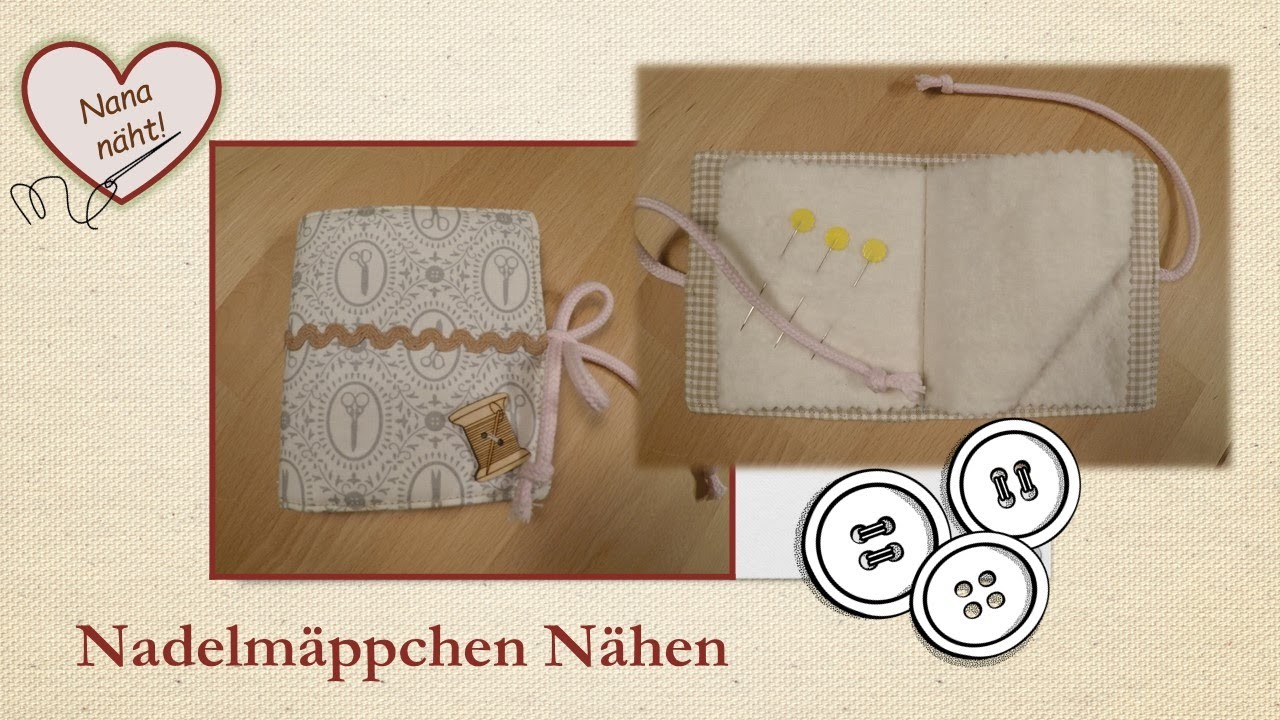 Nadelmäppchen nähen-Tutorial-Homemade - sewing a pin case