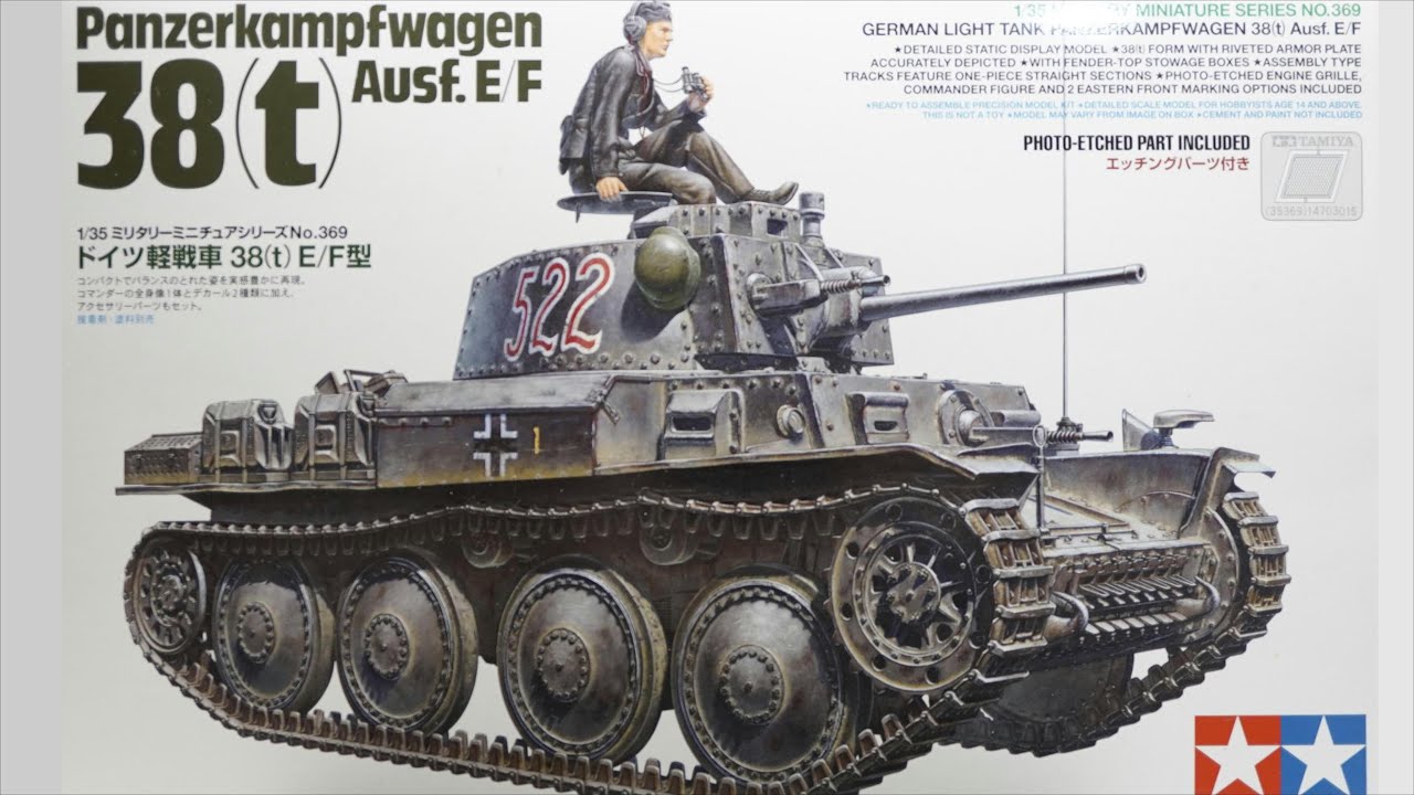 FULL BUILD  38(t)  TAMIYA 1/35