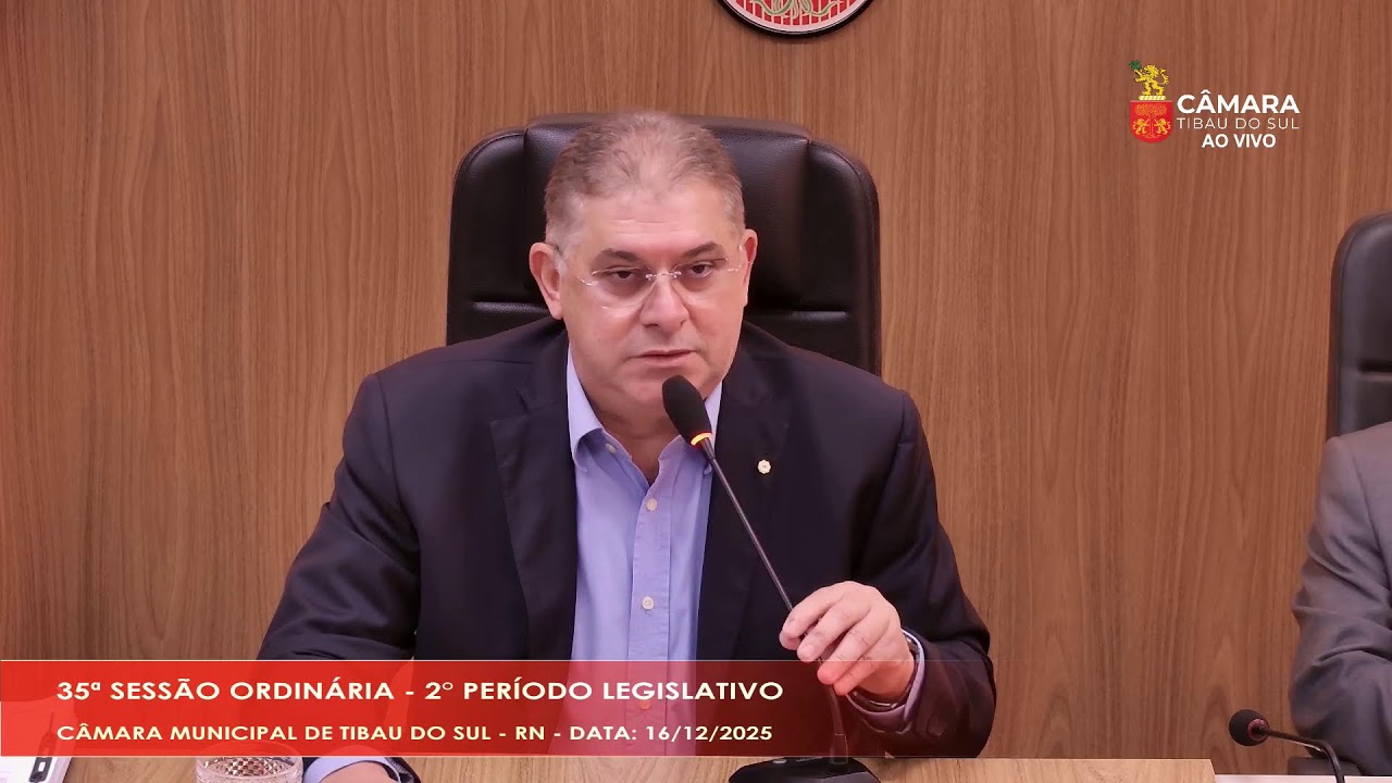 35ª SESSÃO ORDINÁRIA - 16/12/2025