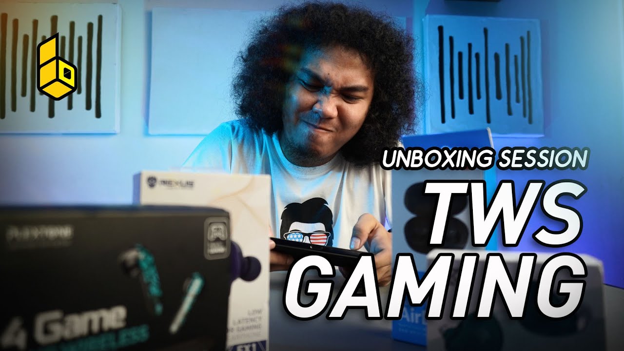 Unboxing TWS Gaming Mode! Vyatta VS KZ VS Plextone VS Rexus VS QCY VS Redmi!