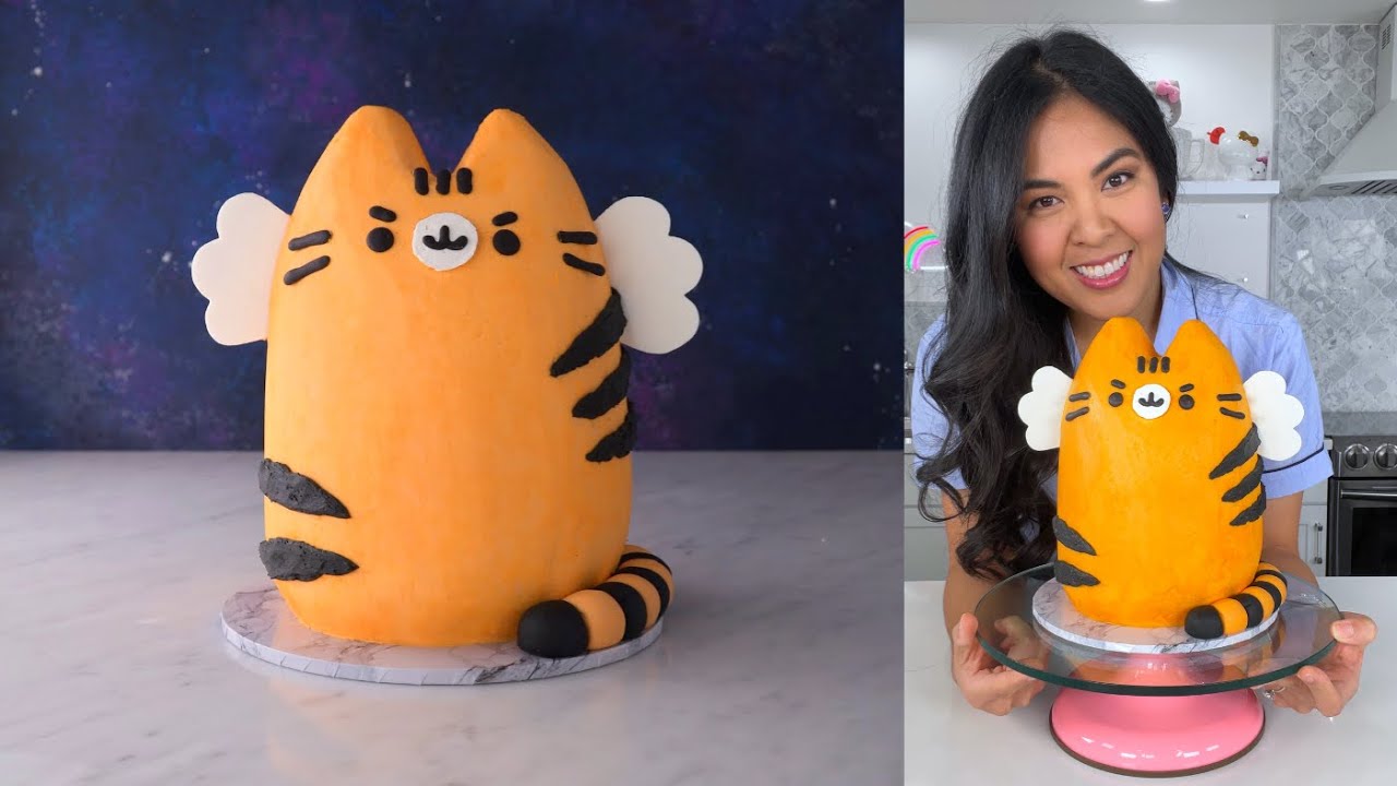 Tiger Cake Pusheen Cake Decorating