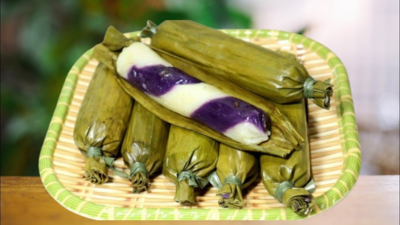 Ube Moron | Quick And Easy Ube Suman Moron Recipe