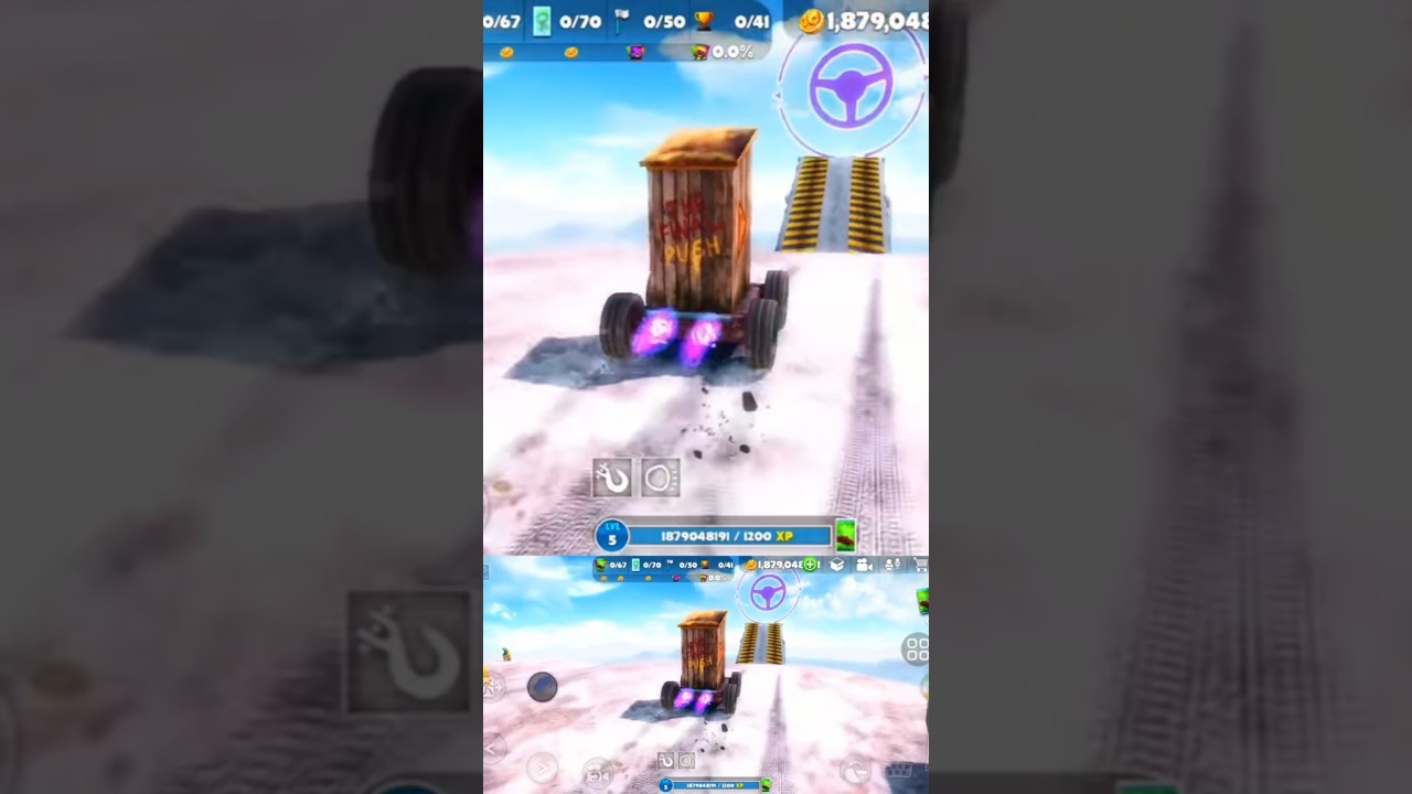 POO MOBILE BARREL ROLL FROM THE VOLCANO | OFF THE ROAD NEW UPDATE