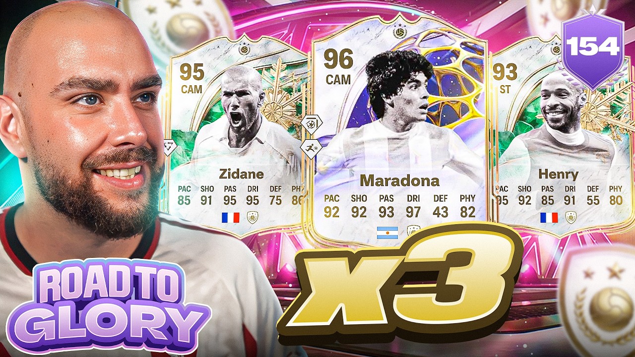 I Opened 3x ICON PACKS! FC 26 RTG