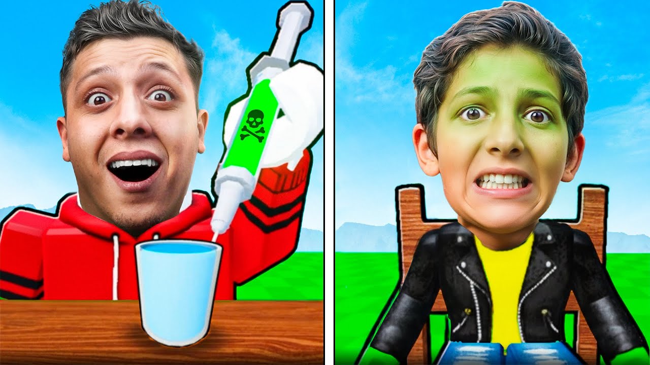 اخوي حطلي سم بالعصير 😱💔| ROBLOX