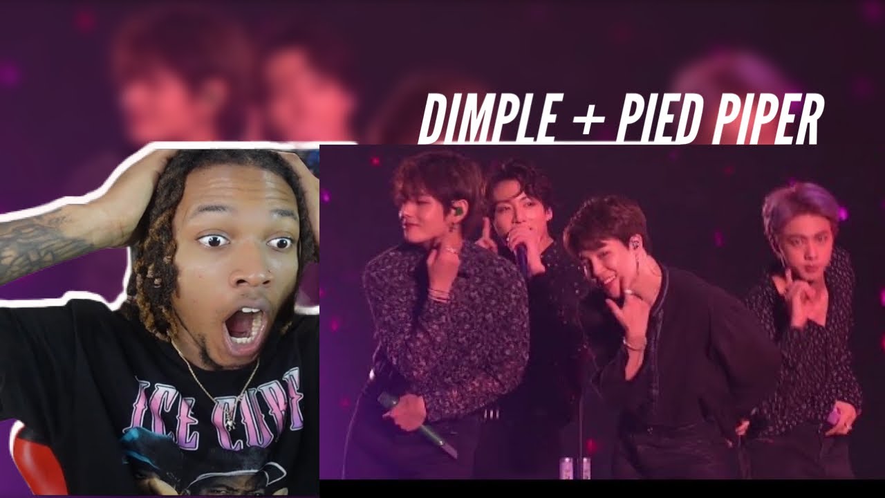 FIRST TIME HEARING BTS DIMPLE + PIED PIPER LIVE!! I REACTION!! #bts #btsarmy #reaction