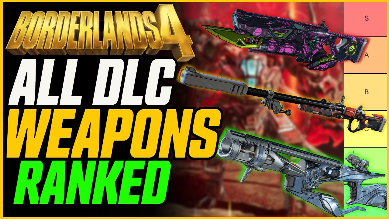 ALL DLC WEAPONS RANKED! (& Where to Farm Them) // Borderlands 4 Mad Ellie DLC