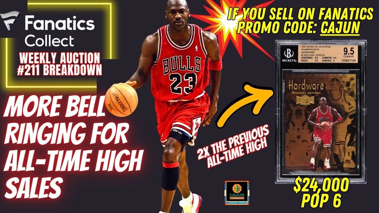 Heavy Jordan & Kobe Sales Last Night - Fanatics Weekly Auction #211 Breakdown
