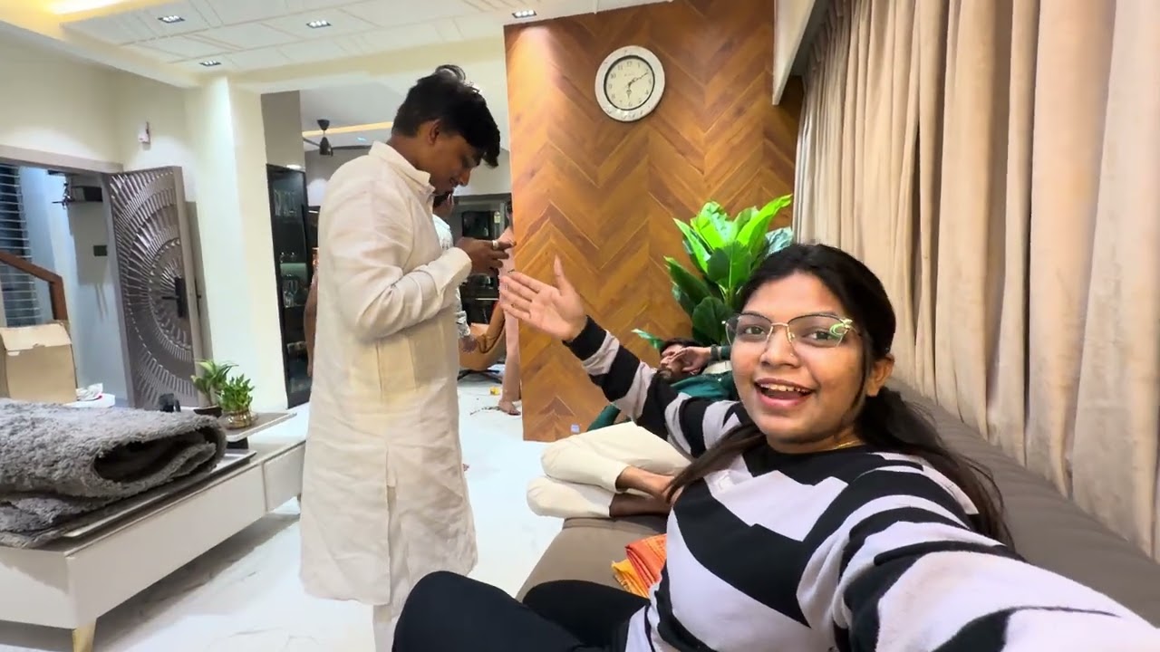 Navin gharat gift unboxing kele🎁ani firayla gelo🥰