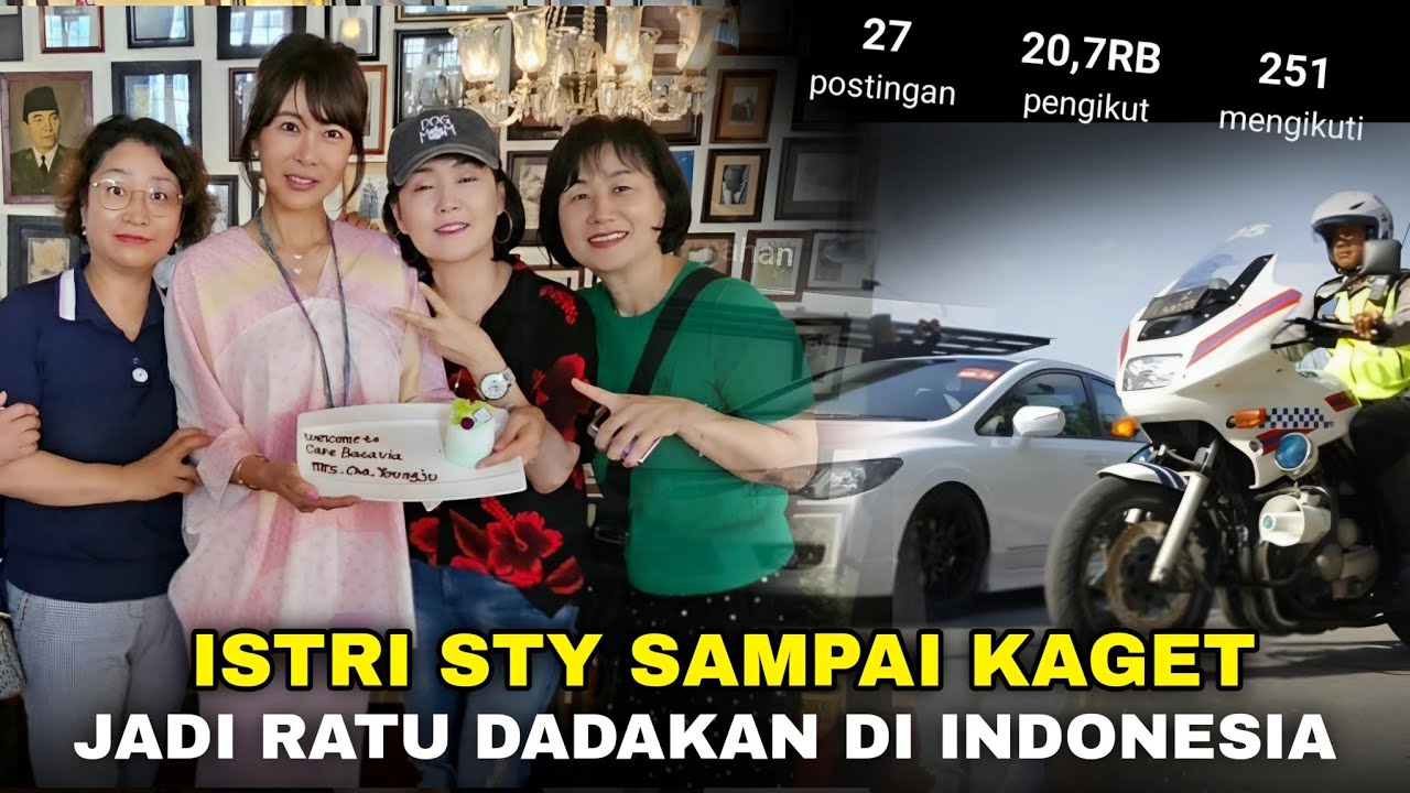 “Dikawal Polisi & Dapat Ribuan Followers, Istri STY KAGET”Momen yg Buat Keluarga STY Cinta Indonesia
