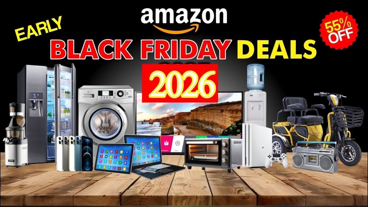 30 Early Amazon Black Friday Deals 2026 🔥 Up to 70% OFF | Best Tech, Gadgets & Home Deals