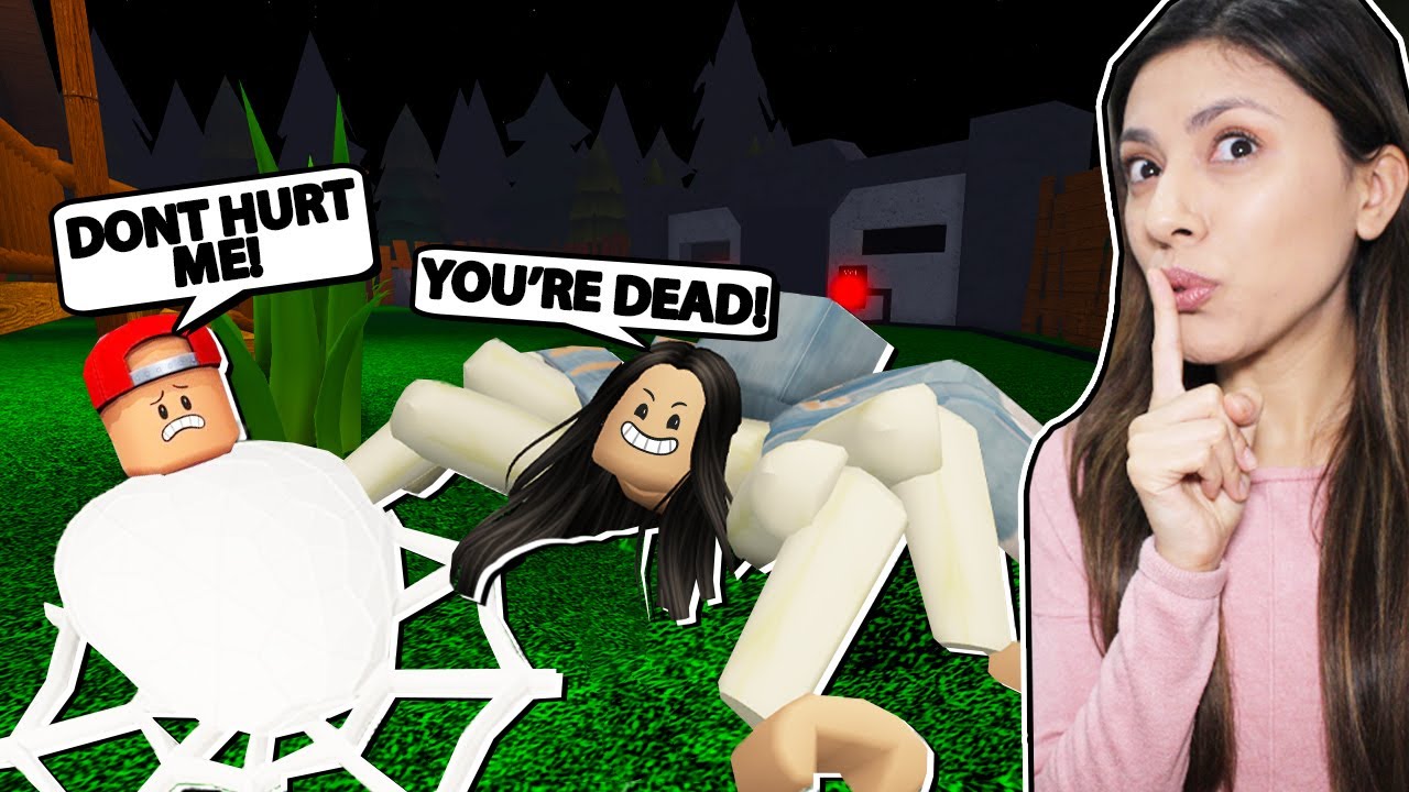 I TRAPPED MY BOYFRIEND in ROBLOX SPIDER!