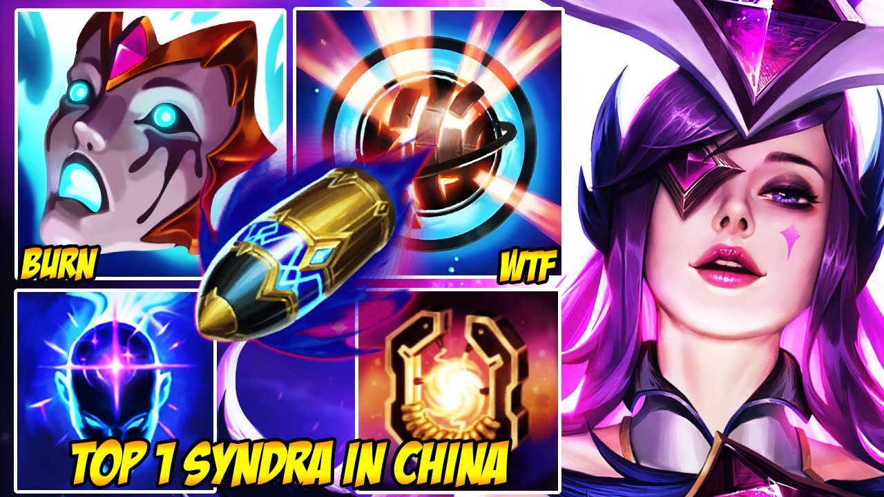 WILD RIFT CHINA TOP 1 SYNDRA - HOW TO DOMINATE HIGH ELO WITH SYNDRA
