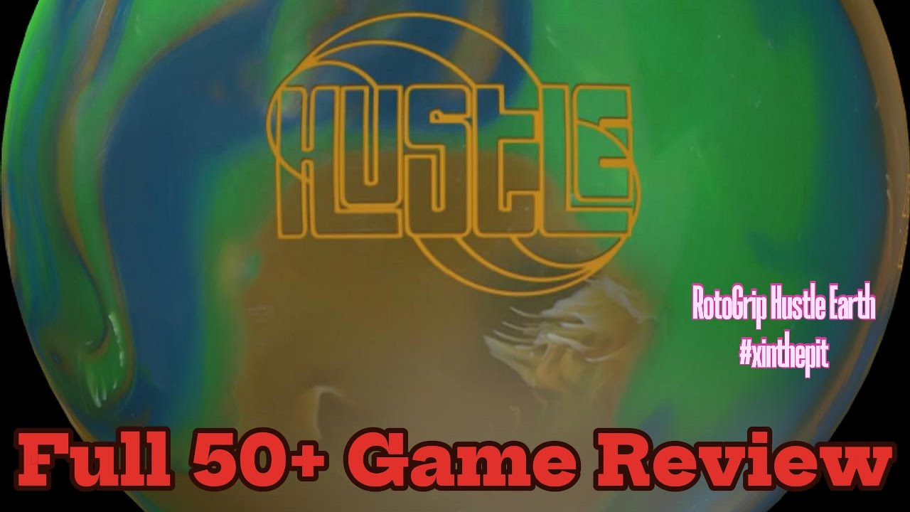 RotoGrip Hustle Earth Solid // Full 50+ Game Bowling Ball Review!! 2025 review //4k
