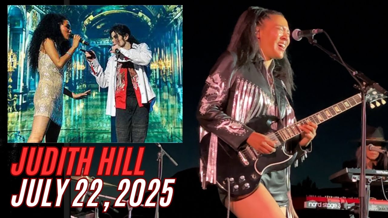 S10-EP32 Judith Hill concert, French Alps, July 22, 2025 (Michael Jackson guitarist)