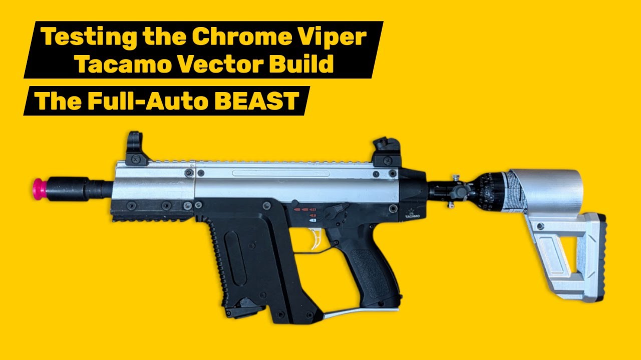 Testing the Chrome Viper Tacamo Vector Build | The Full-Auto BEAST