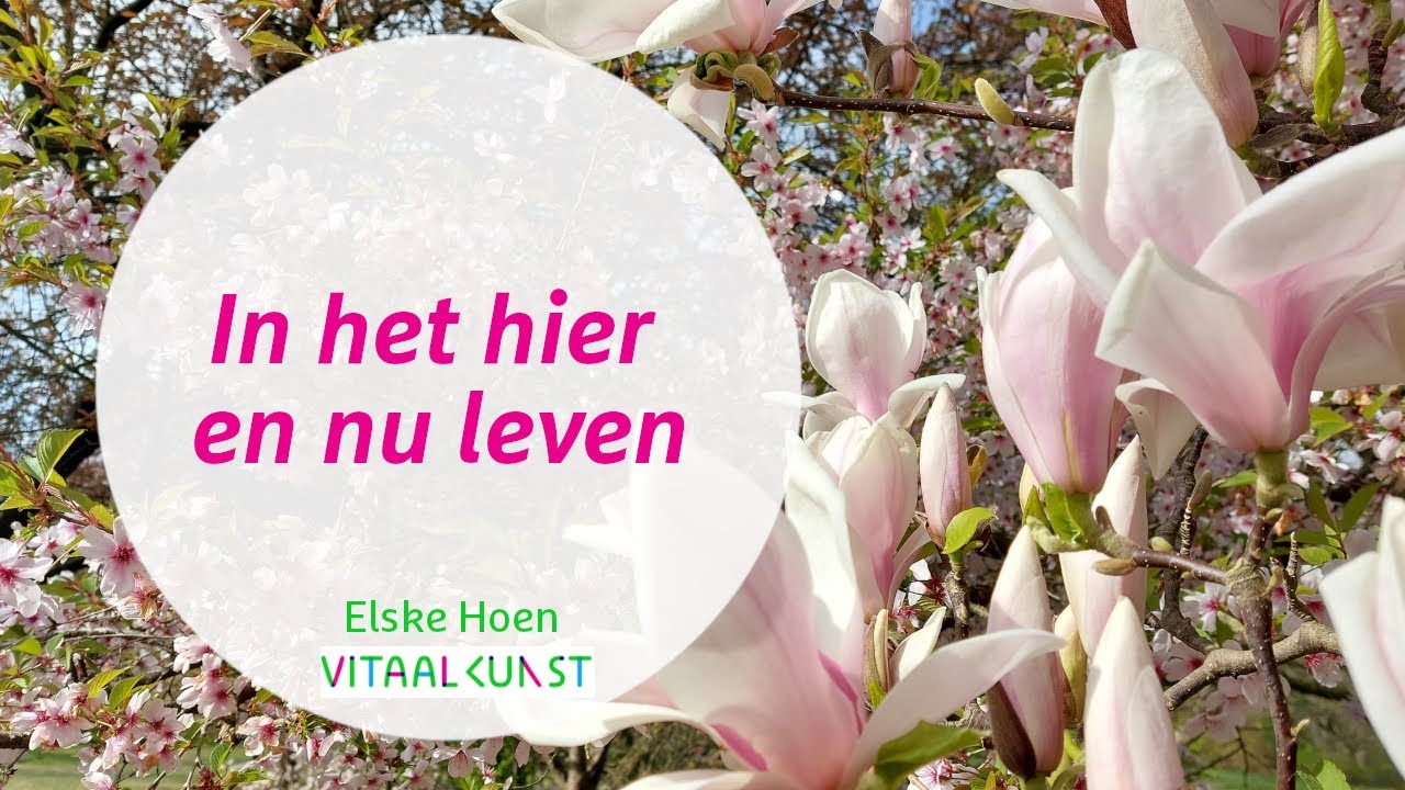In het hier en nu leven