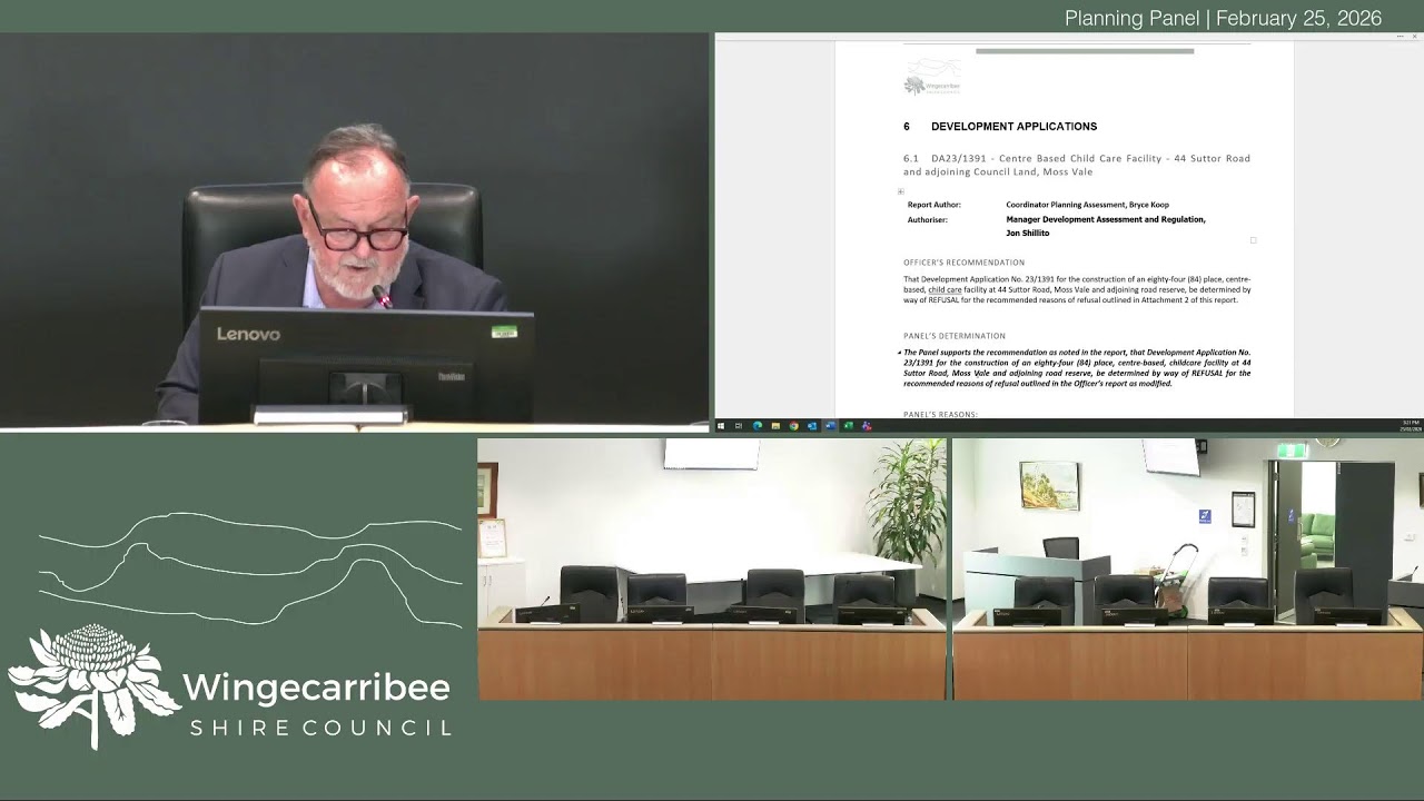 Local Planning Panel Meeting - 25 February 2026