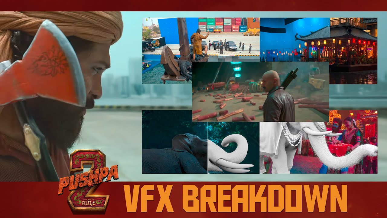 Pushpa 2 The Rule VFX Breakdown | Allu Arjun | Rashmika Mandanna | Sukumar | DSP