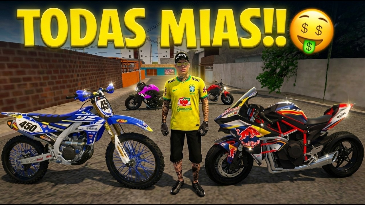 ME ROBE LAS 5 MEJORES MOTOS DE ELITE AUTO BRASIL 👿🇧🇷