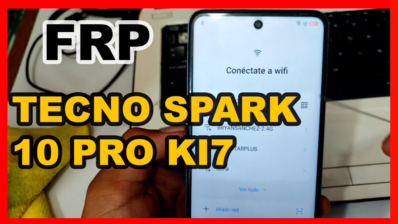 Eliminar Cuenta Google FRP Tecno Spark 10 Pro (KI7) / Android 13