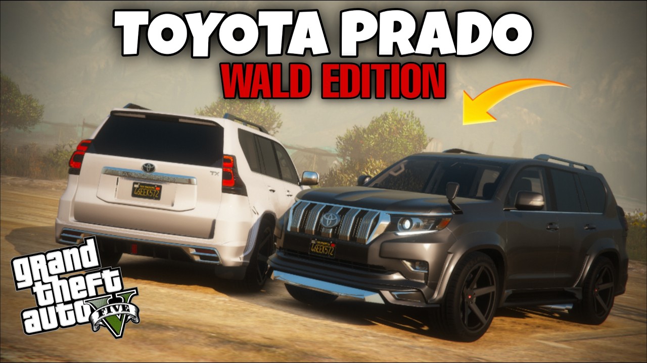 How To Install Toyota Prado WALD Mod in GTA 5 | Realistic SUV Mod