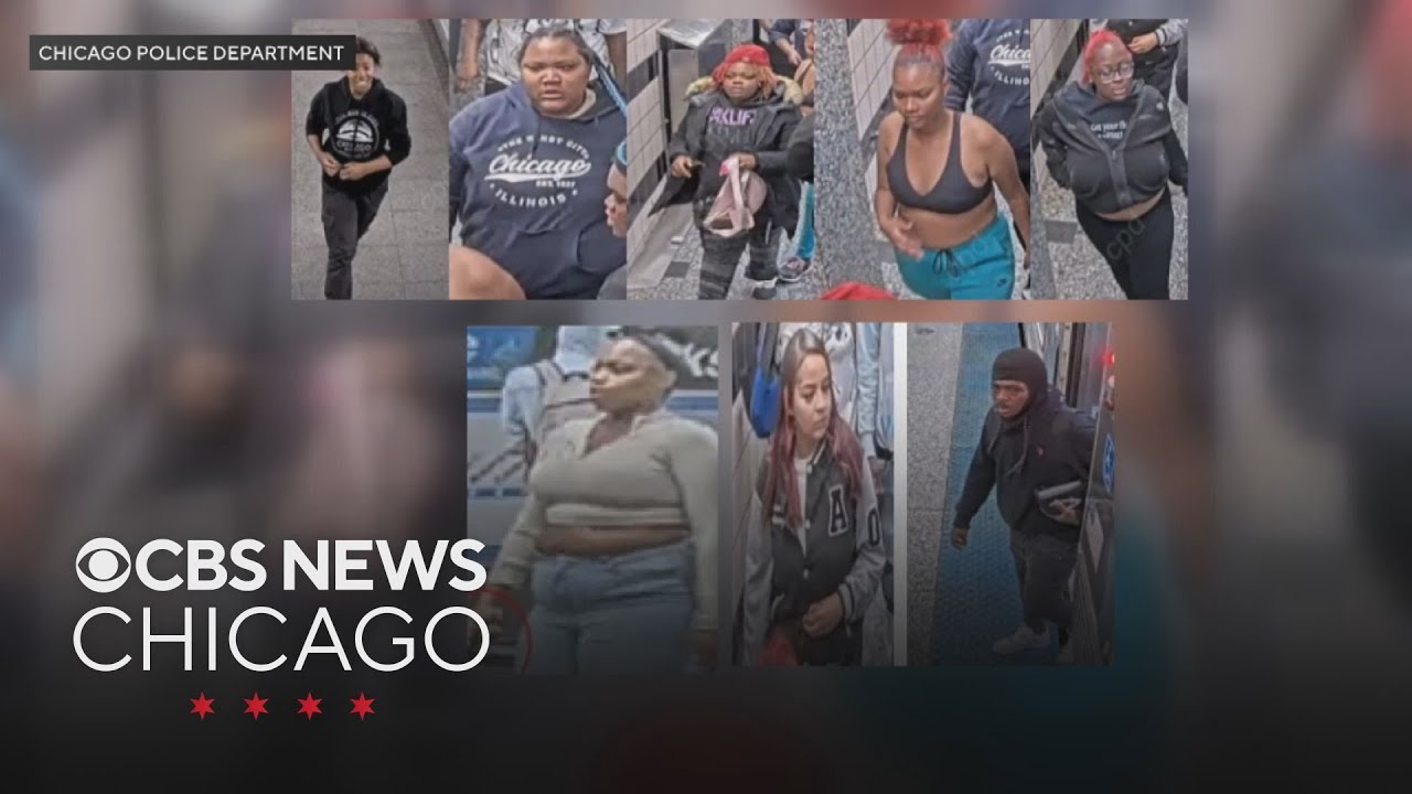 Group of 8 wanted for beating, robbery on CTA Blue Line platform