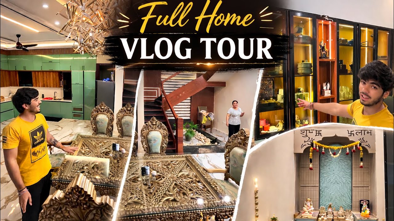 Full vlog home tour❤️ #trending #home 