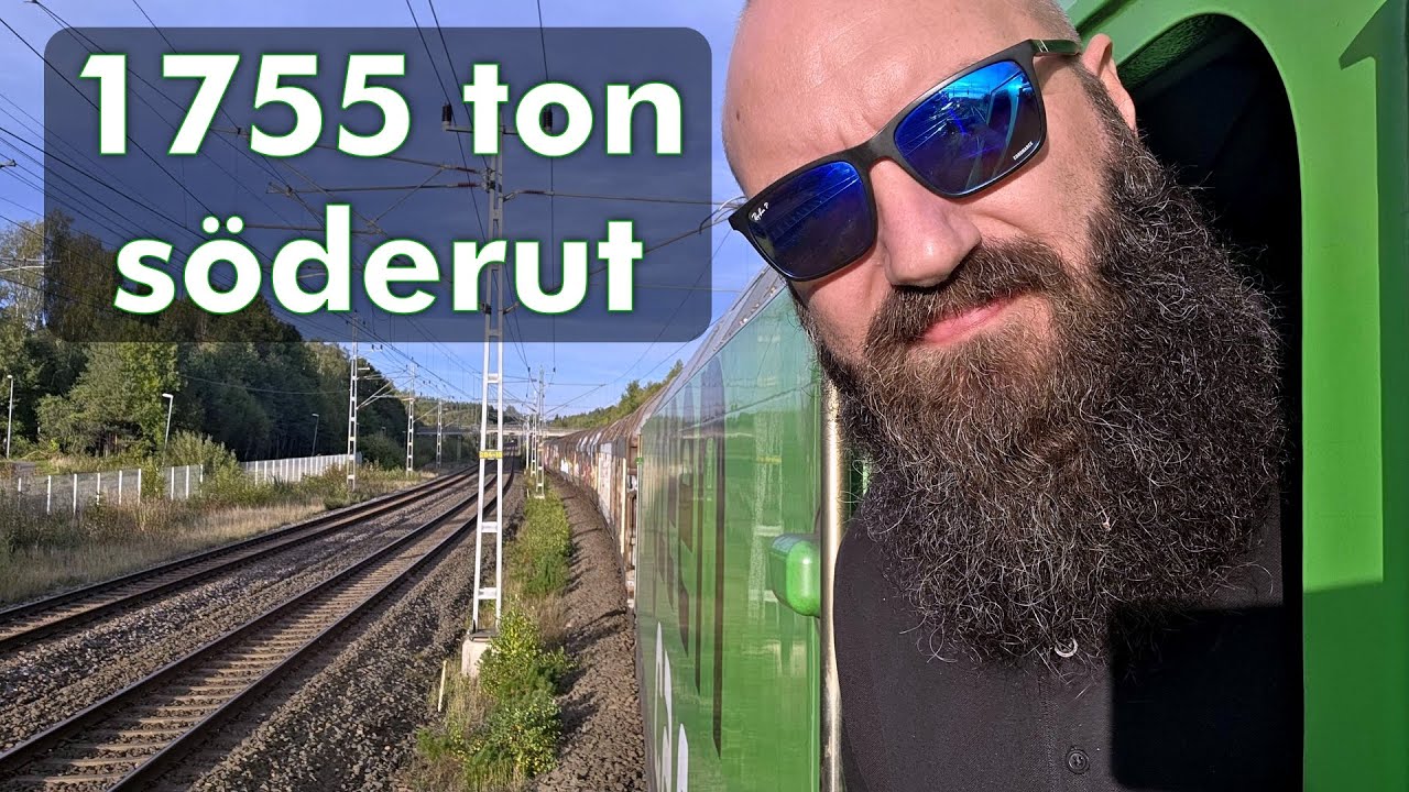 1755 ton söderut︱Livet som Lokförare