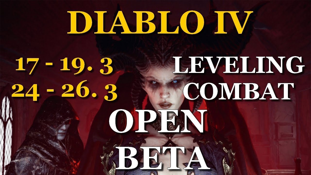 DIABLO IV - OPEN BETA - Info, průvodce, leveling, combat system a itemy