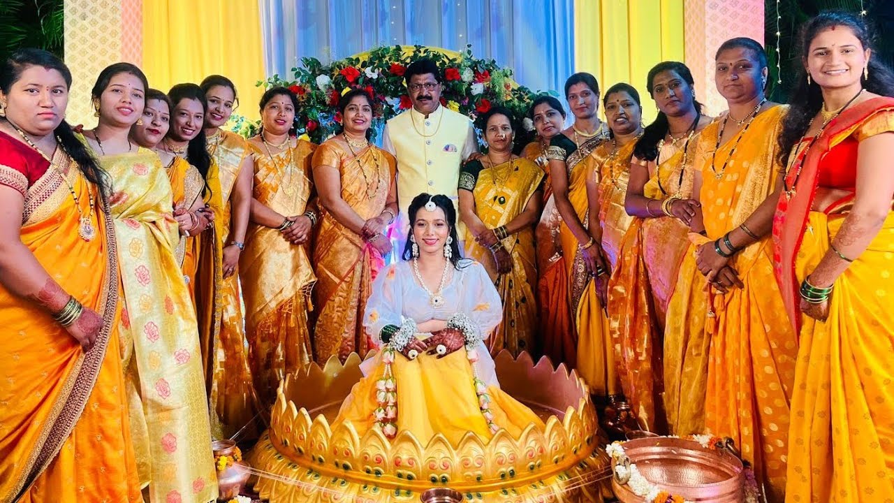 रोशनीच हळदी function..part-2💛 सर्वांनाच खूप रडायला आल 😭birthday celebration 🎊🥳