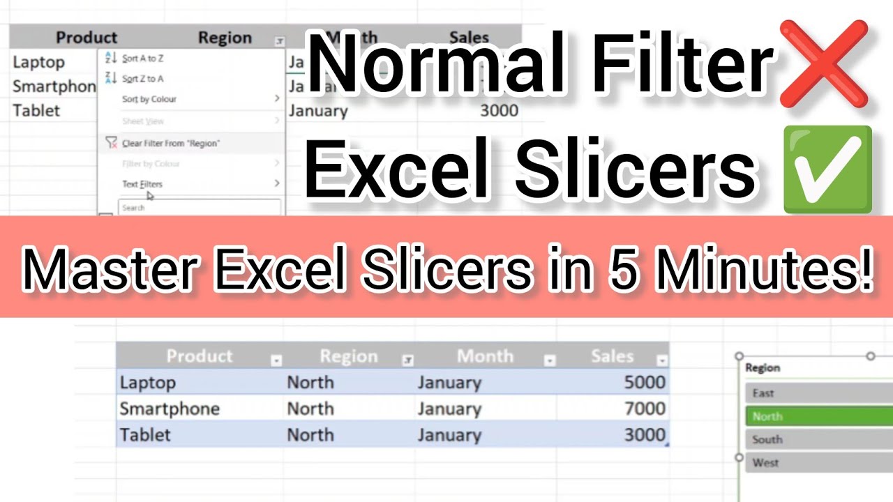 Excel Slicers: Filter Data Instantly with Just One Click| Data analysis tricks @computerskillsandgk