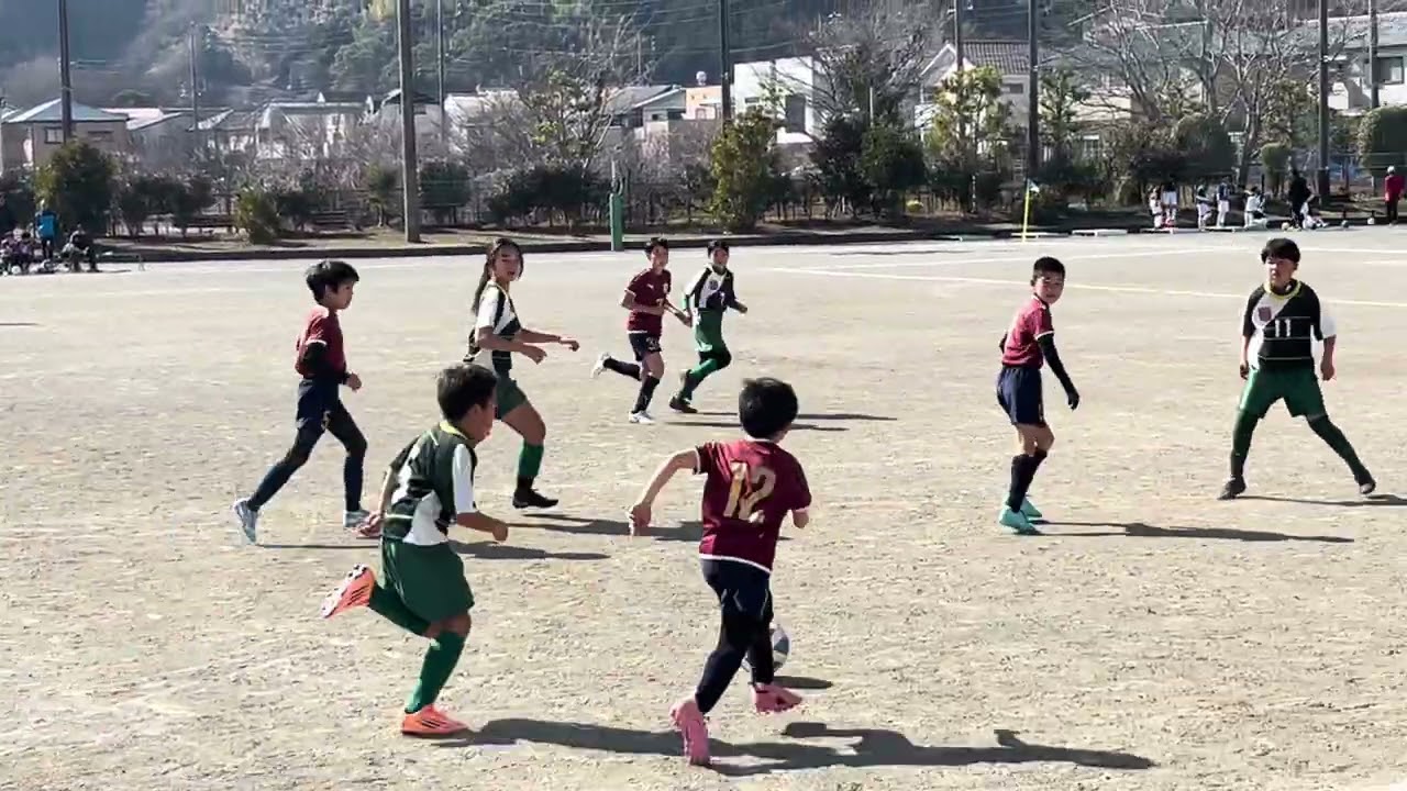 岡招待 有度FC U11vs三保 後半