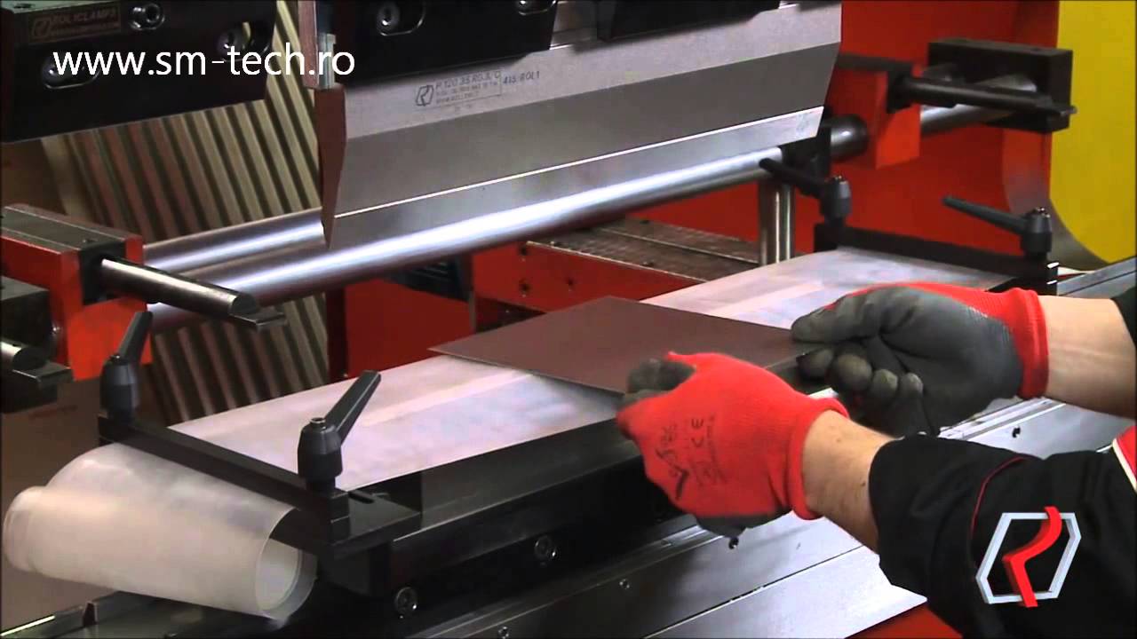 Eliminarea urmelor la &icirc;ndoire pe abkant - Mark Free Bending - utiizare scule abkant făra urme